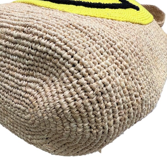 Loewe Paula's Ibiza Smiley 2WAY Handbag Yellow - Picture 5 of 9